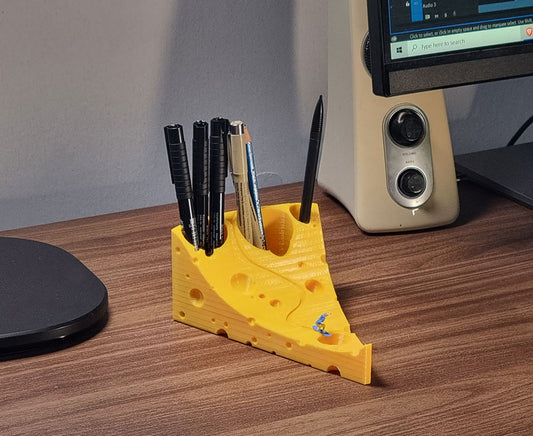 Cheesy Pen Stand (3mf)